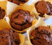 Muffin al cioccolato e cannella