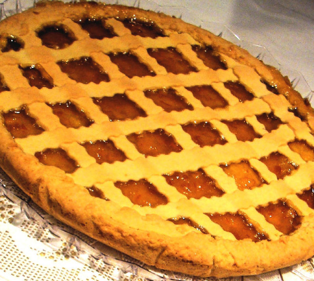 Crostata di marmellata di arance