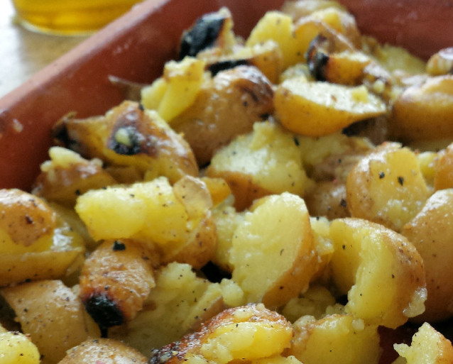 Patate alla cenere