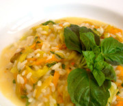 Risotto ai fiori di zucca