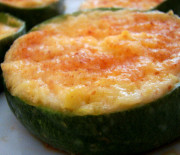 Zucchine tonde ripiene