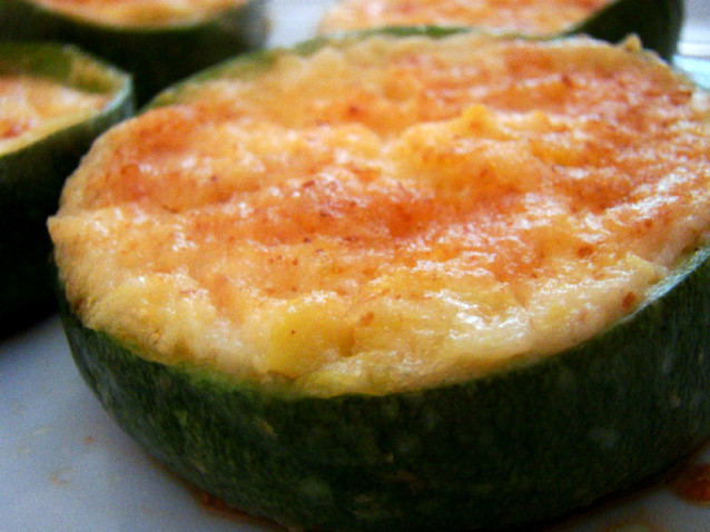 Zucchine tonde ripiene