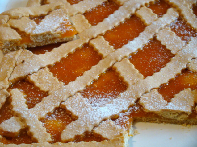 Crostata alla marmellata di albicocche