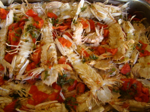 Cicale di mare al forno