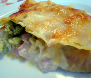 Lasagne al forno con cavoli e besciamella