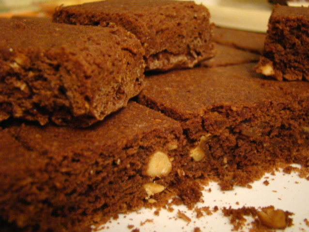 Brownies al cioccolato e nocciole