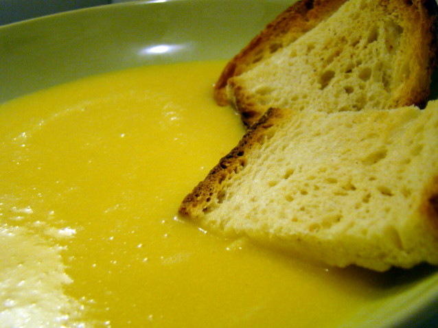 Potage di zucca e patate