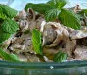 Alici marinate cotte al vapore