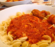 Orecchiette con sugo di coniglio