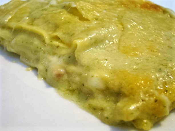 Lasagna al pesto