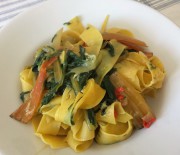 Pappardelle con le bietole