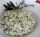 risotto erbe aromatiche ( cottura microonde )