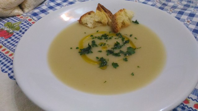 Potage di finocchi e patate