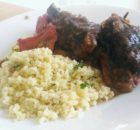 Cous cous con spezzatino di carne