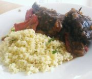 Cous cous con spezzatino di carne