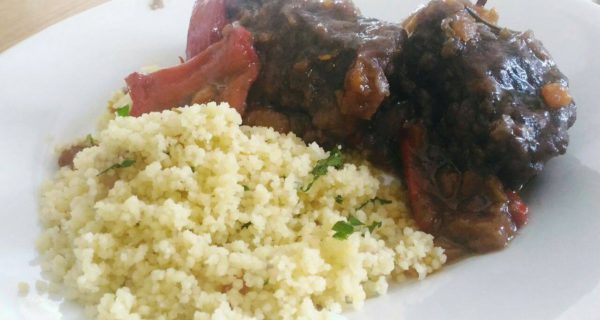 Cous cous con spezzatino di carne