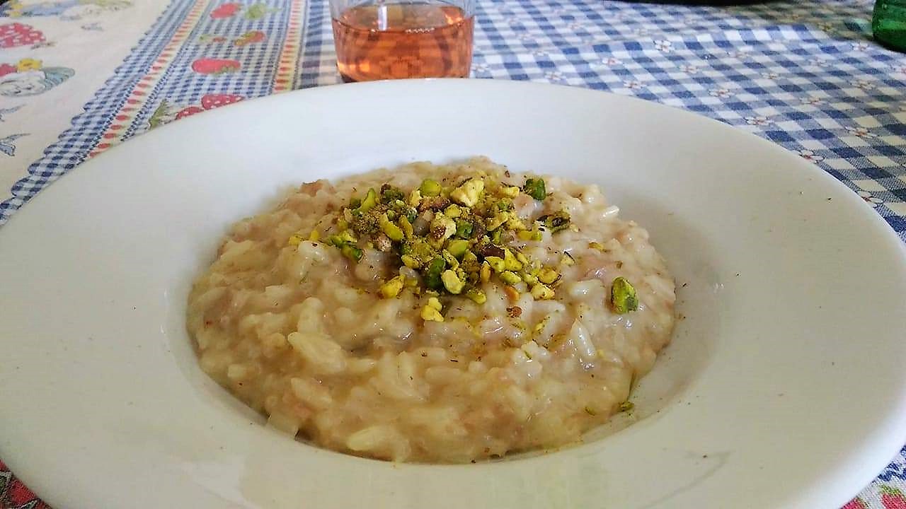 Risotto alla mortadella e birra