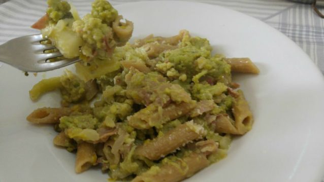 Pasta e cavoli in bianco