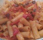 Tortiglioni al sugo di acciughe