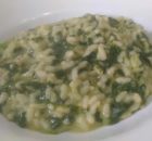 Risotto di spinaci