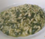 Risotto di spinaci