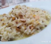 Risotto al salmone con robiola