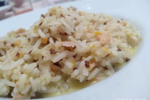 Risotto al salmone con robiola